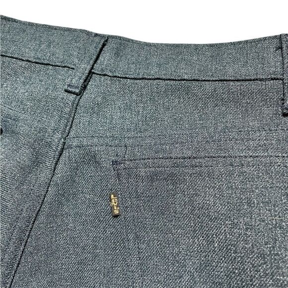 Vintage Levi's Bootcut Pants Blue Size 33 - Picture 6 of 8